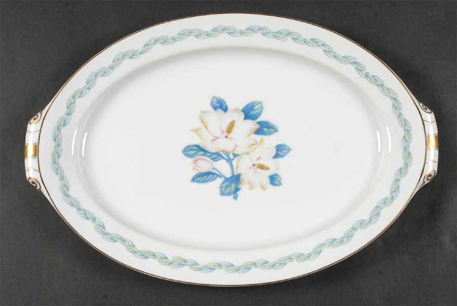 Magnolia 15" Oval Serving Platter by Narumi-1