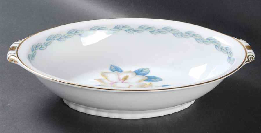 Magnolia 11" Oval Vegetable Bowl by Narumi-1