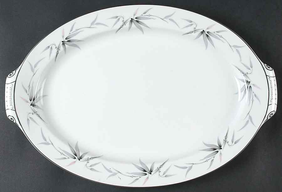 Malay 17" Oval Serving Platter by Narumi-1