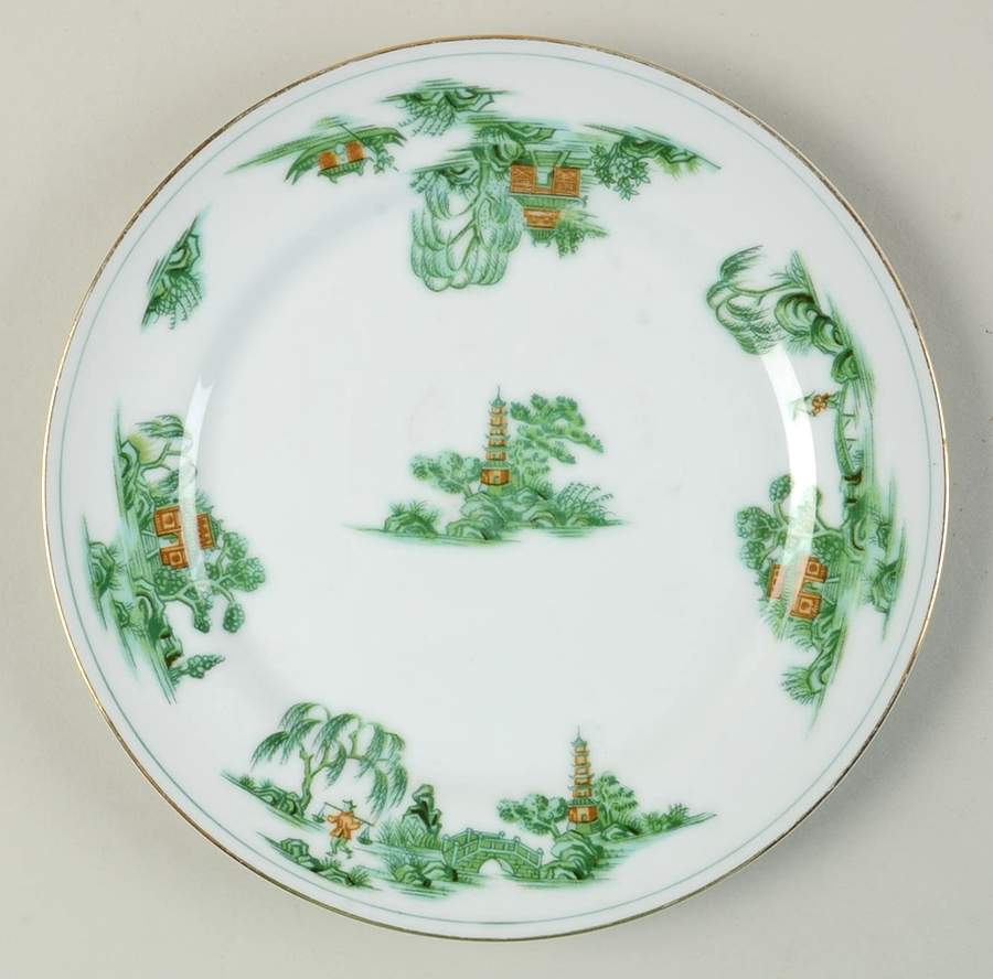 Manchu Salad Plate by Narumi-1