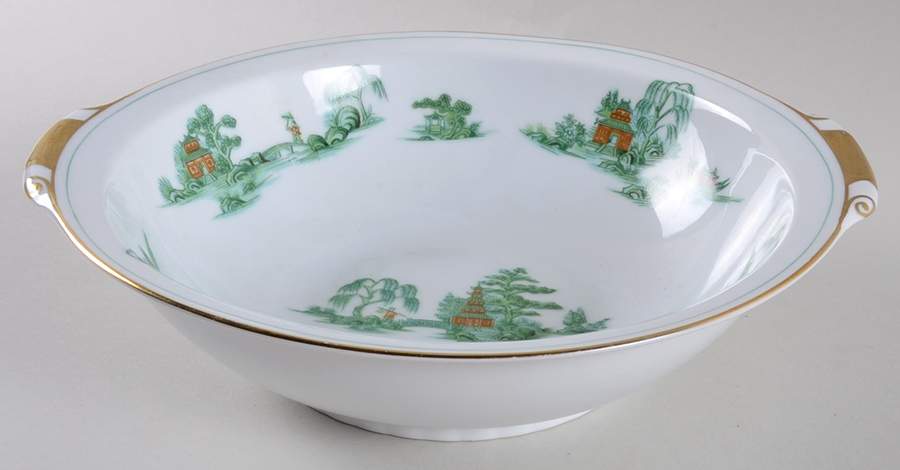 Manchu 9" Round Vegetable Bowl by Narumi-1