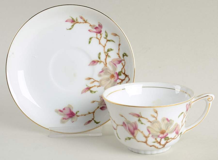Mandalay Flat Cup & Saucer Set by Narumi-1