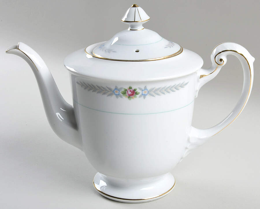 Olive Leaves Teapot & Lid by Narumi-1