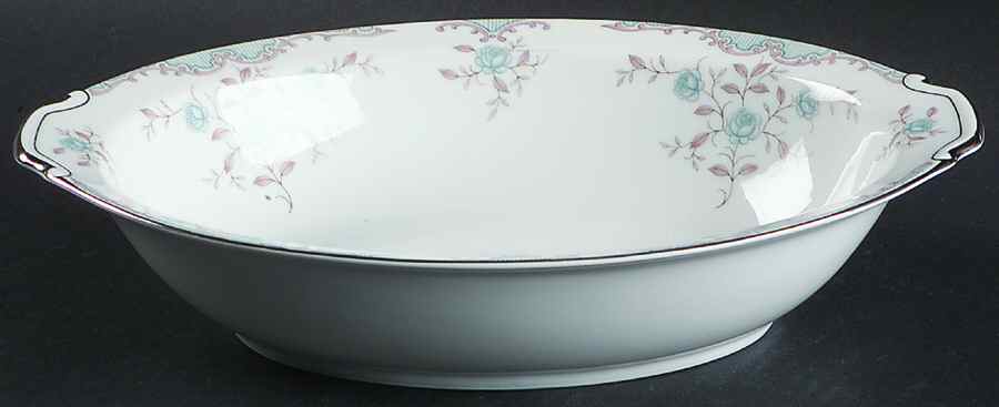 Phoebe 11" Oval Vegetable Bowl by Narumi-1