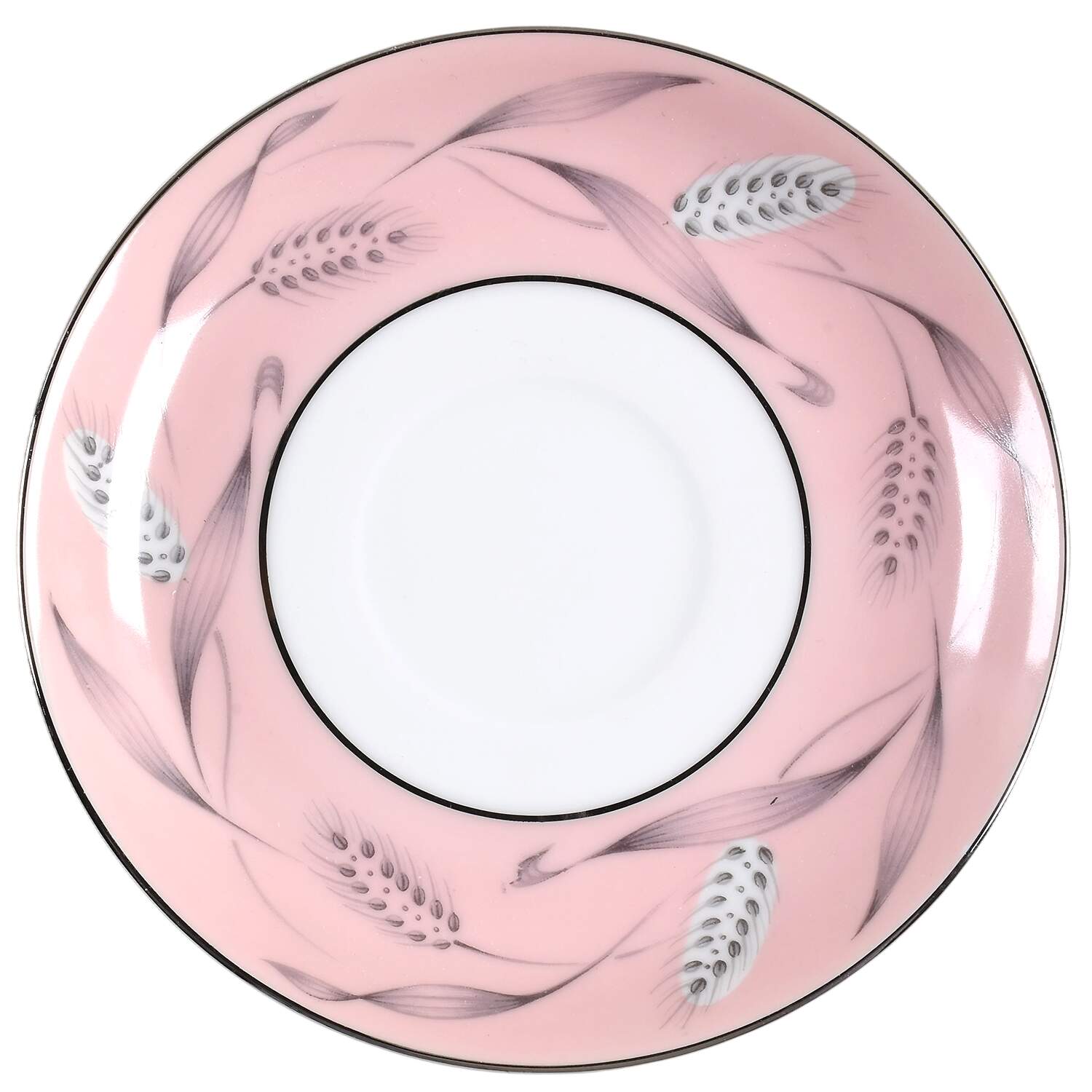 Pink Wheat Saucer by Narumi-1