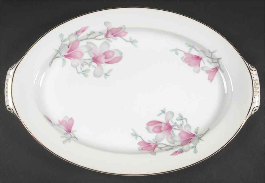 Rafael 17" Oval Serving Platter by Narumi-1