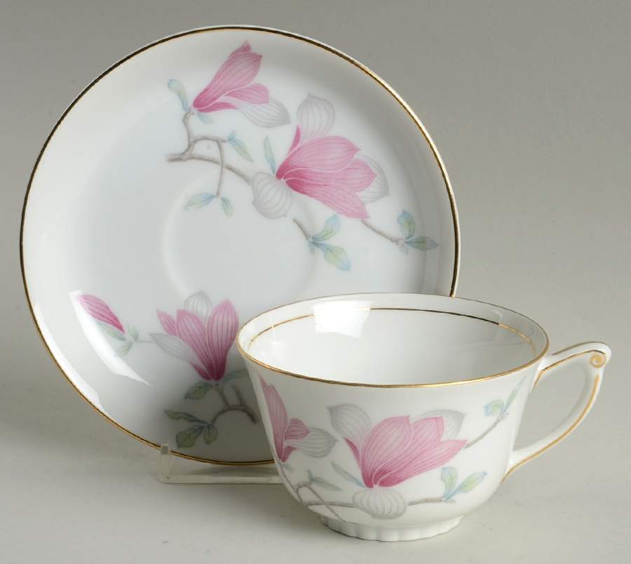 Rafael Flat Cup & Saucer Set by Narumi-1