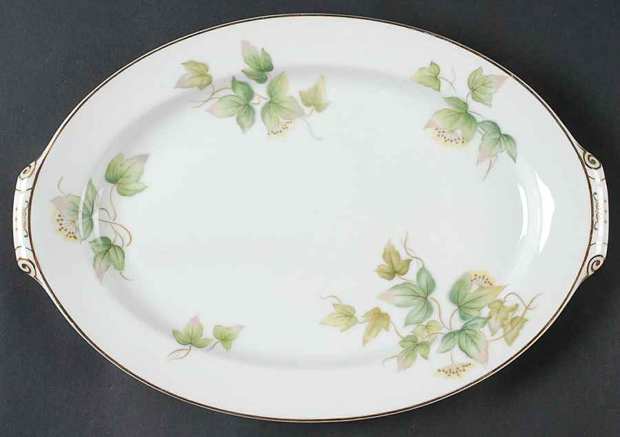Ravenna 13" Oval Serving Platter by Narumi-1