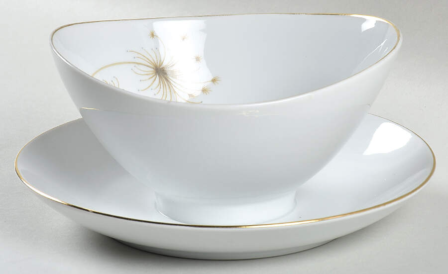 Riva Gravy Boat with Attached Underplate by Narumi-1