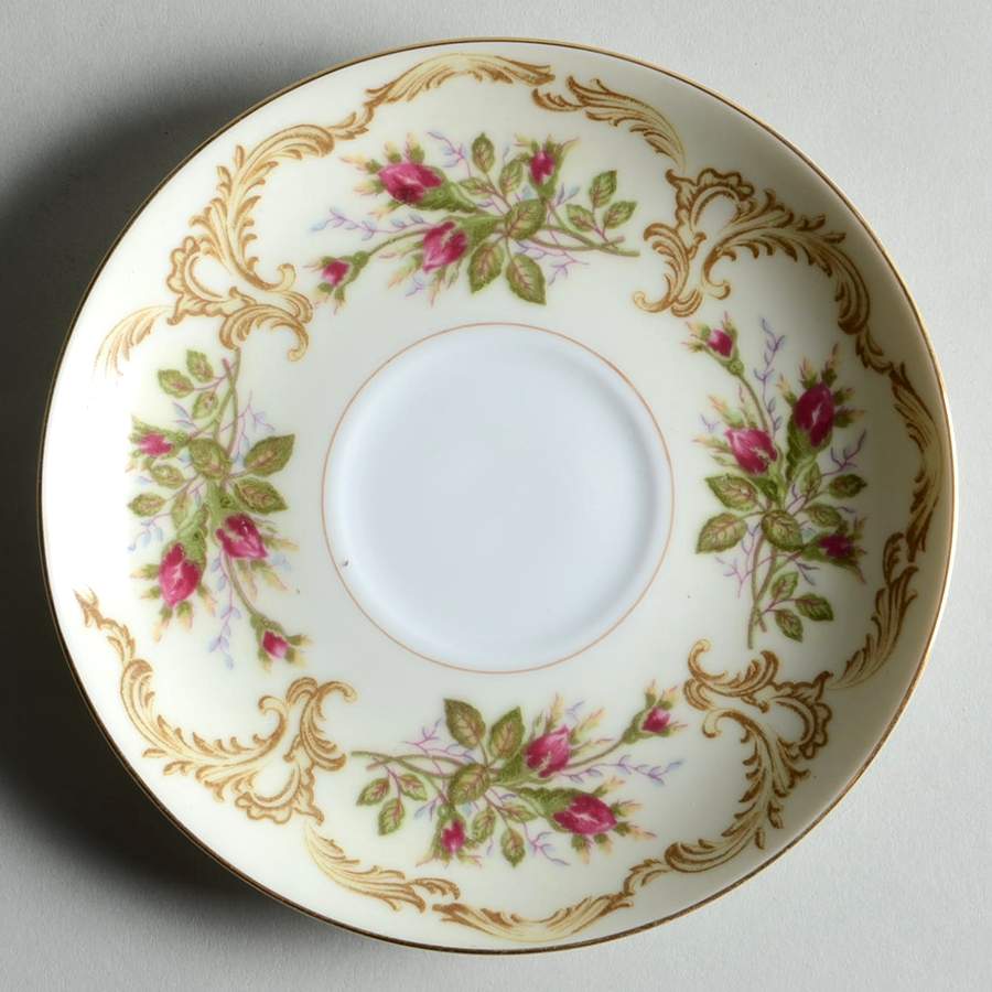 Rosebud Saucer by Narumi-1