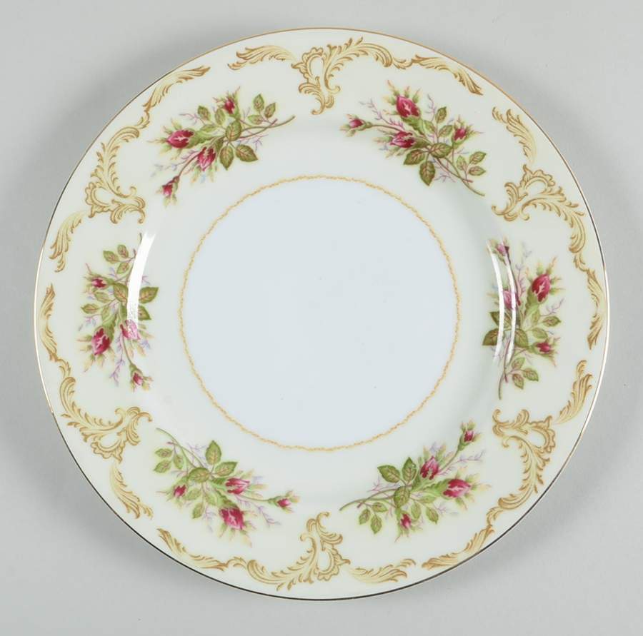 Rosebud Dinner Plate by Narumi-1