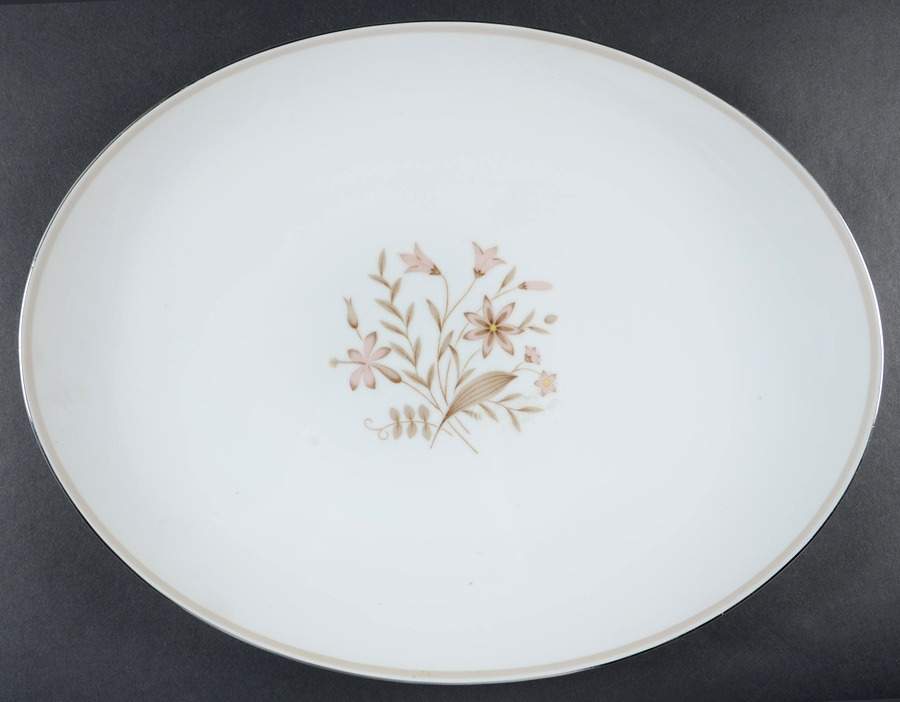 Serena 16" Oval Serving Platter by Narumi-1