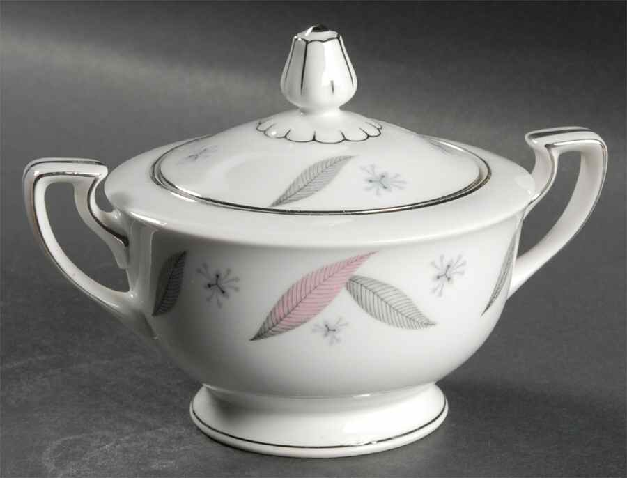 Serenade Sugar Bowl & Lid by Narumi-1