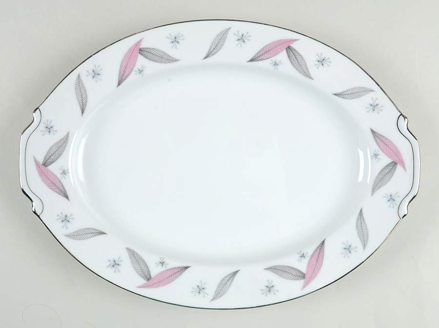 Serenade 12" Oval Serving Platter by Narumi-1