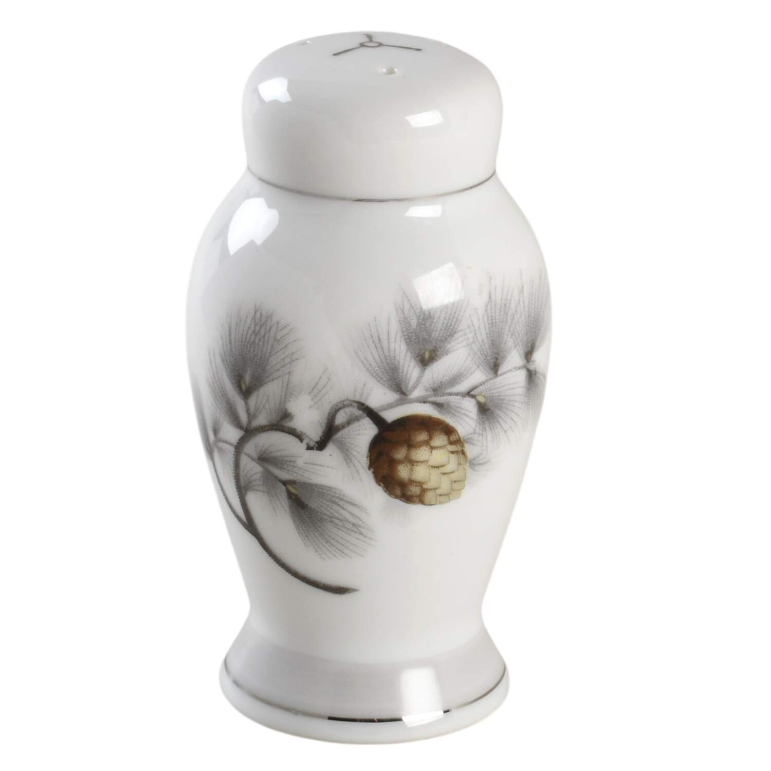 Silver Pine Salt Shaker by Narumi-1
