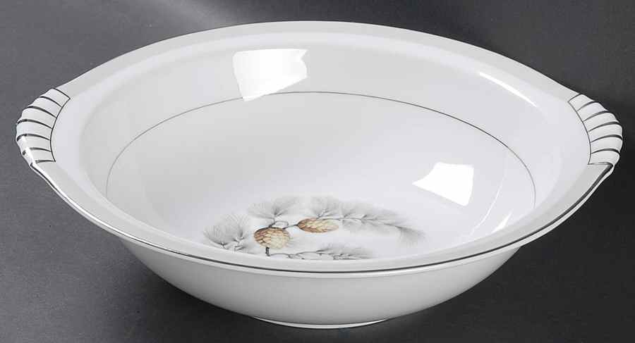 Silver Pine 10" Round Vegetable Bowl by Narumi-1