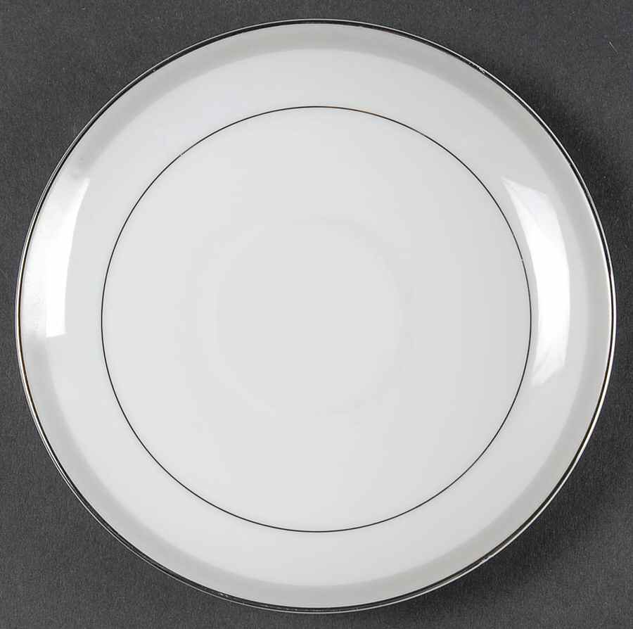 Silver Pine Saucer by Narumi-1