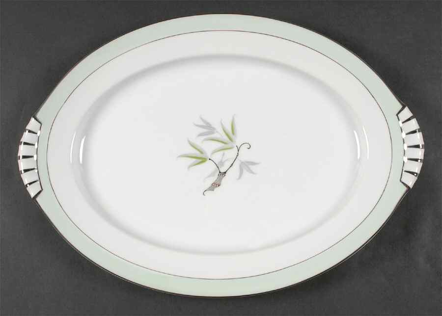 Southwind 15" Oval Serving Platter by Narumi-1