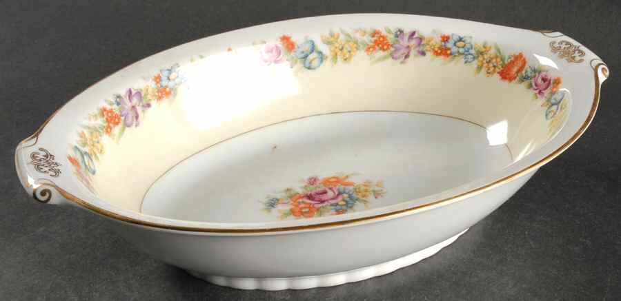 Stratford 11" Oval Vegetable Bowl by Narumi-1