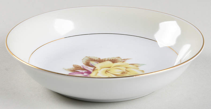 Yellow Rose Fruit/Dessert (Sauce) Bowl by Narumi-1