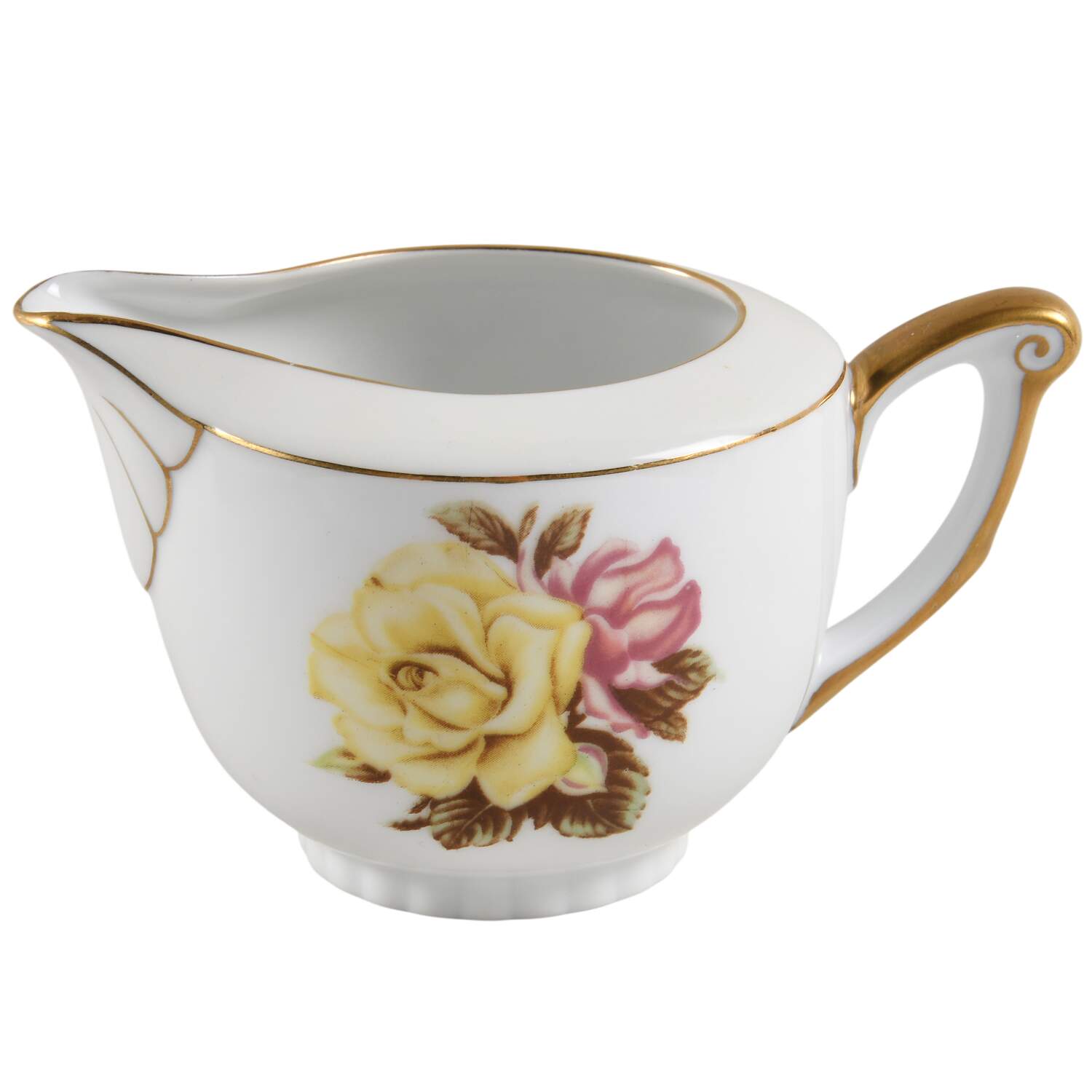 Yellow Rose Creamer by Narumi-1