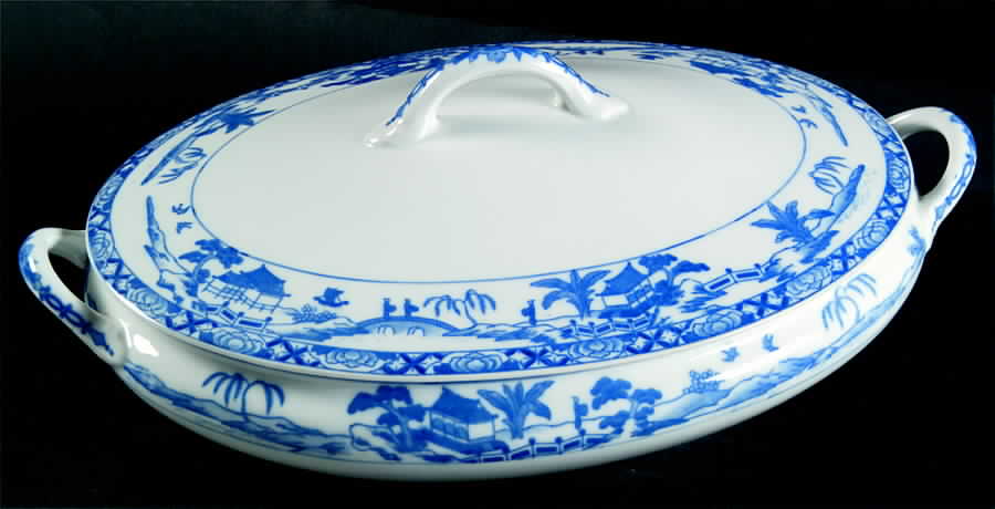 11006 Oval Covered Vegetable by Noritake-1