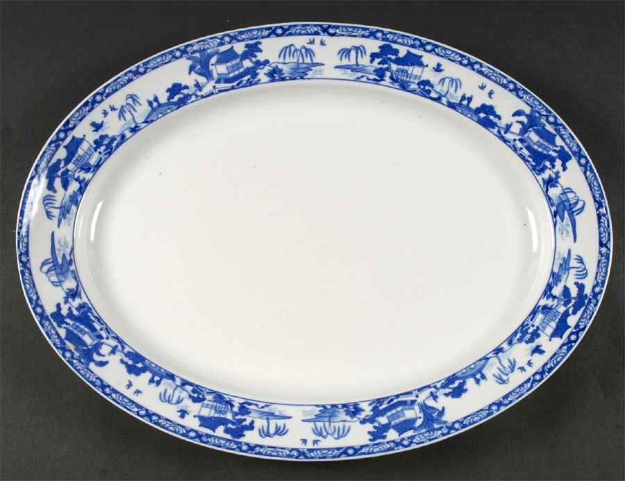 11006 16" Oval Serving Platter by Noritake-1