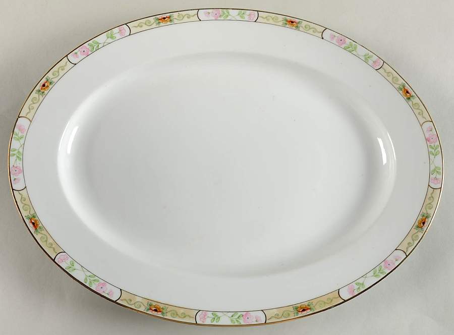 11633 16" Oval Serving Platter by Noritake-1