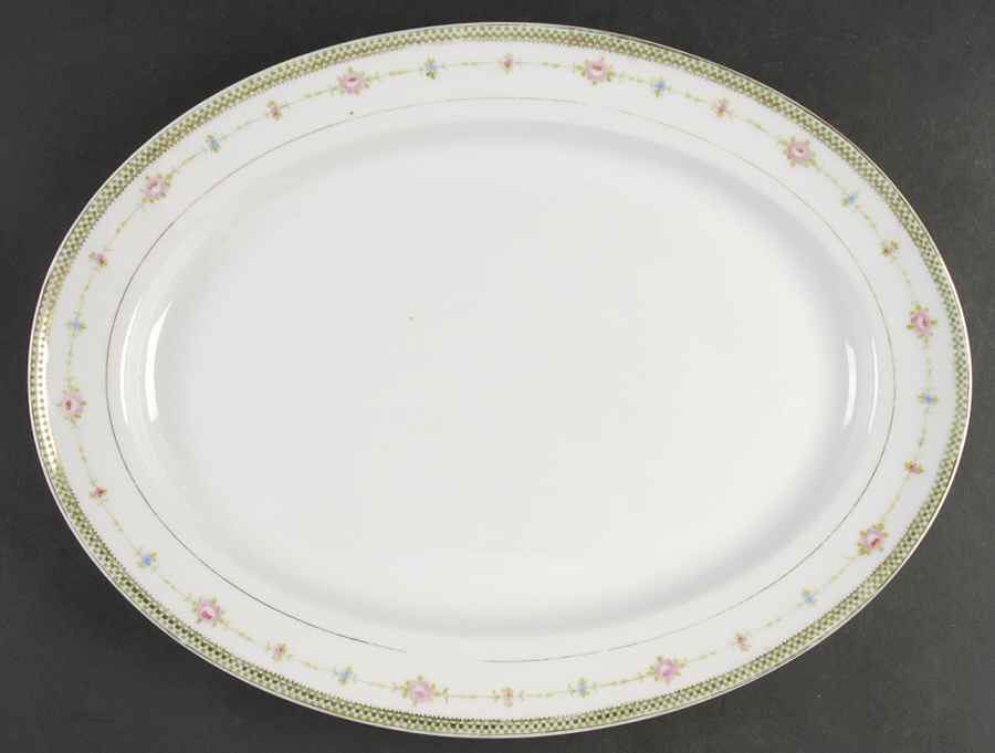 11634 16" Oval Serving Platter by Noritake-1