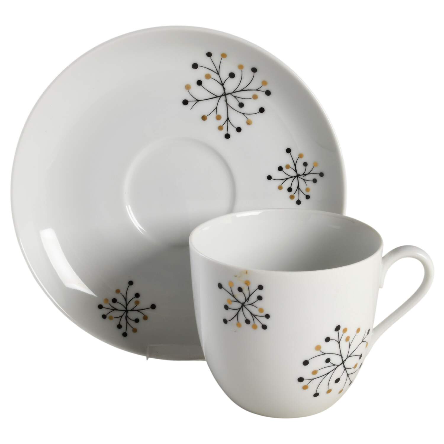 1356 Oversized Cup & Saucer Set by Noritake-1