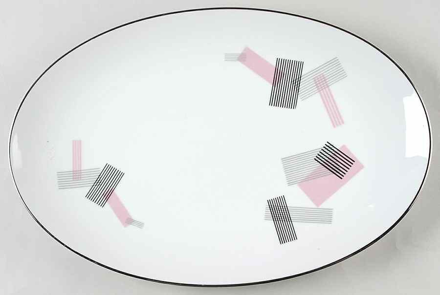 1357 14" Oval Serving Platter by Noritake-1