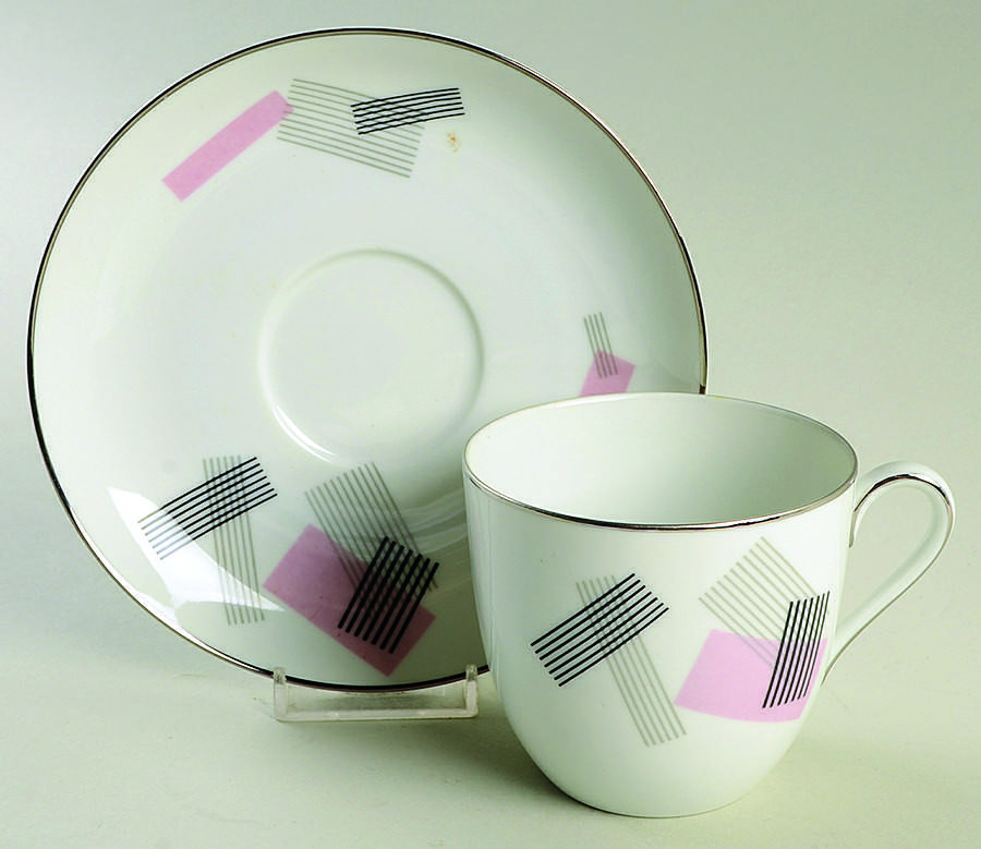 1357 Oversized Cup & Saucer Set by Noritake-1