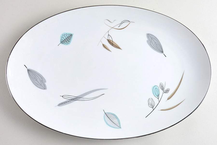 1358 14" Oval Serving Platter by Noritake-1