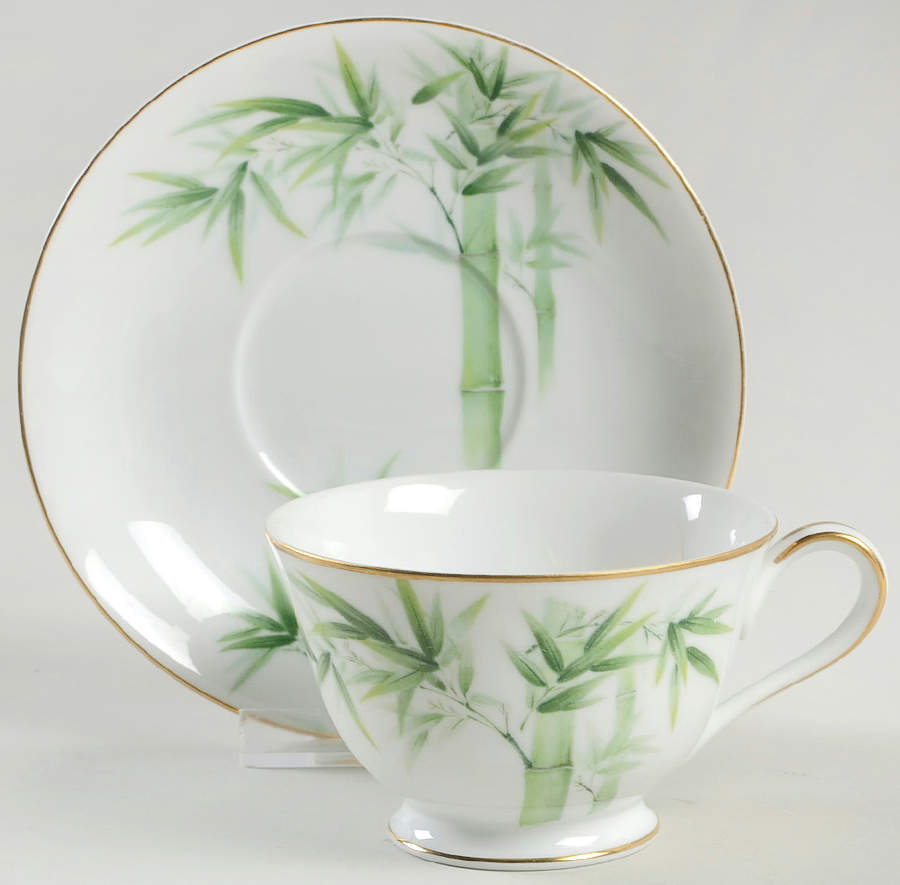 1538G Footed Cup & Saucer Set by Noritake-1
