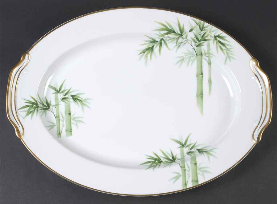 1538G 16" Oval Serving Platter by Noritake-1