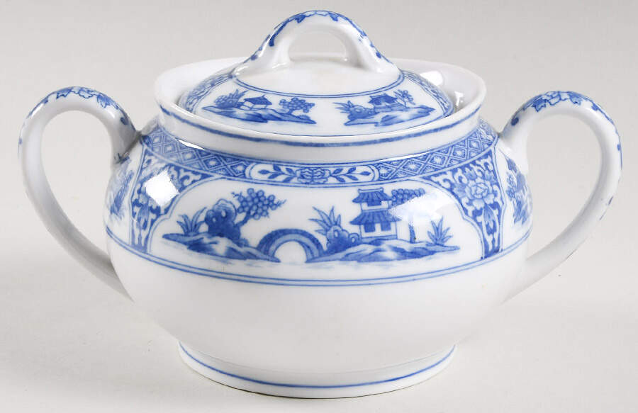 16033 Sugar Bowl & Lid by Noritake-1