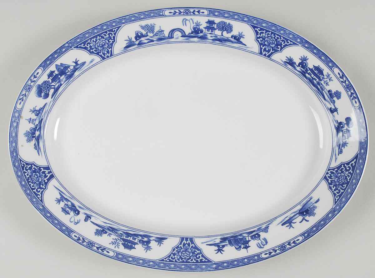 16033 13" Oval Serving Platter by Noritake-1