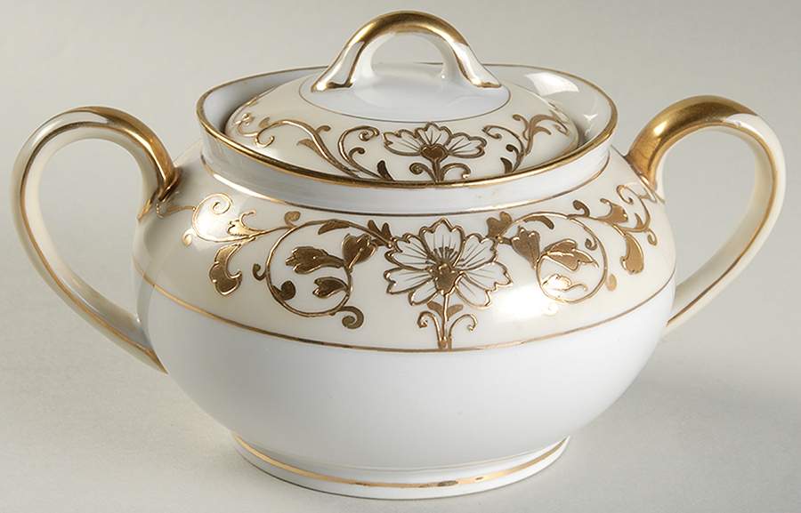 17462 Sugar Bowl & Lid by Noritake-1