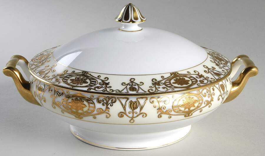 175 Round Covered Vegetable by Noritake-1