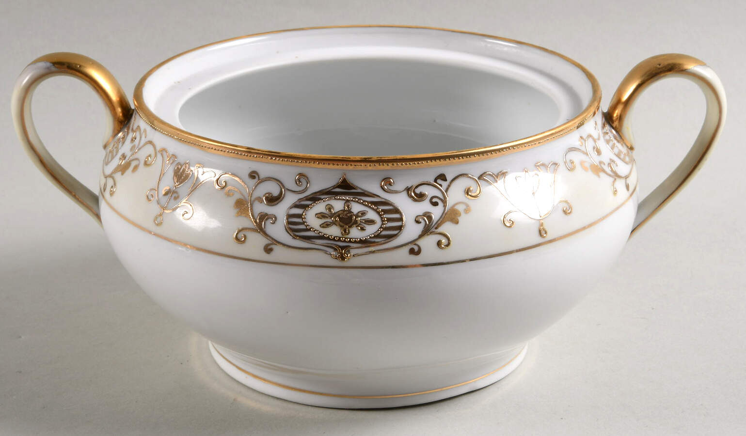175 Low Cracker Jar No Lid by Noritake-1