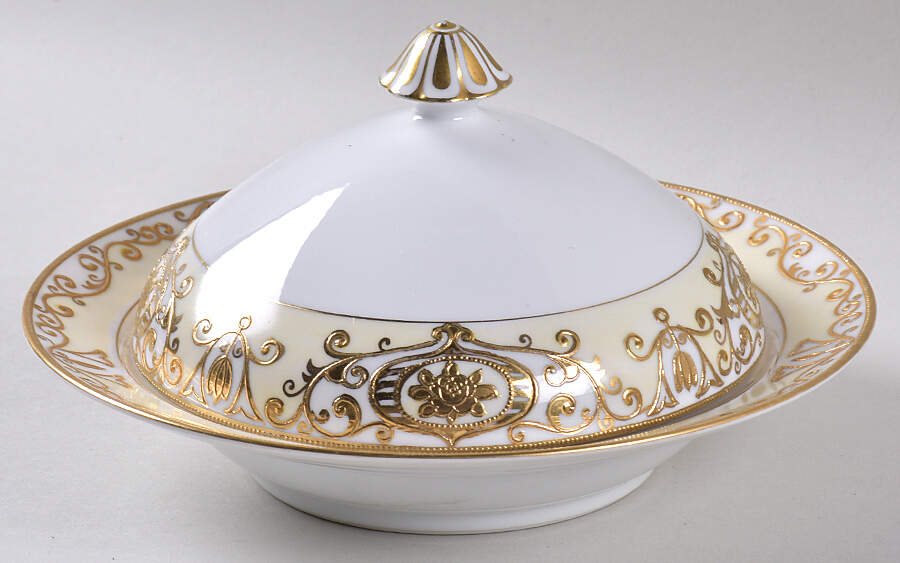 175 Round Covered Butter by Noritake-1