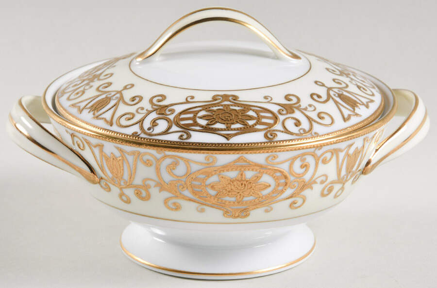 175 Sugar Bowl & Lid by Noritake-1
