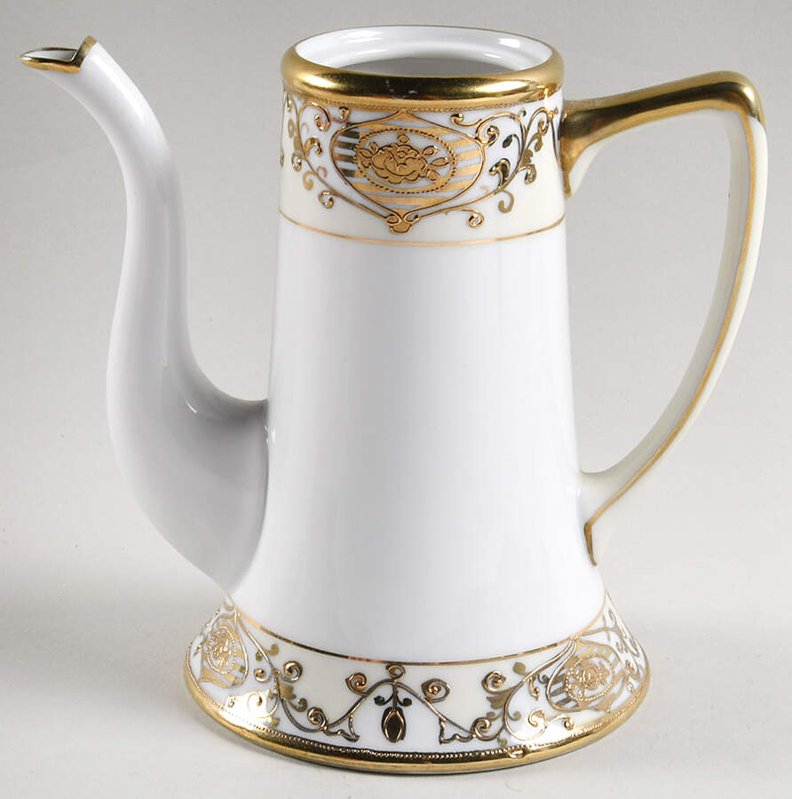 175 Mini Coffee Pot No Lid by Noritake-1