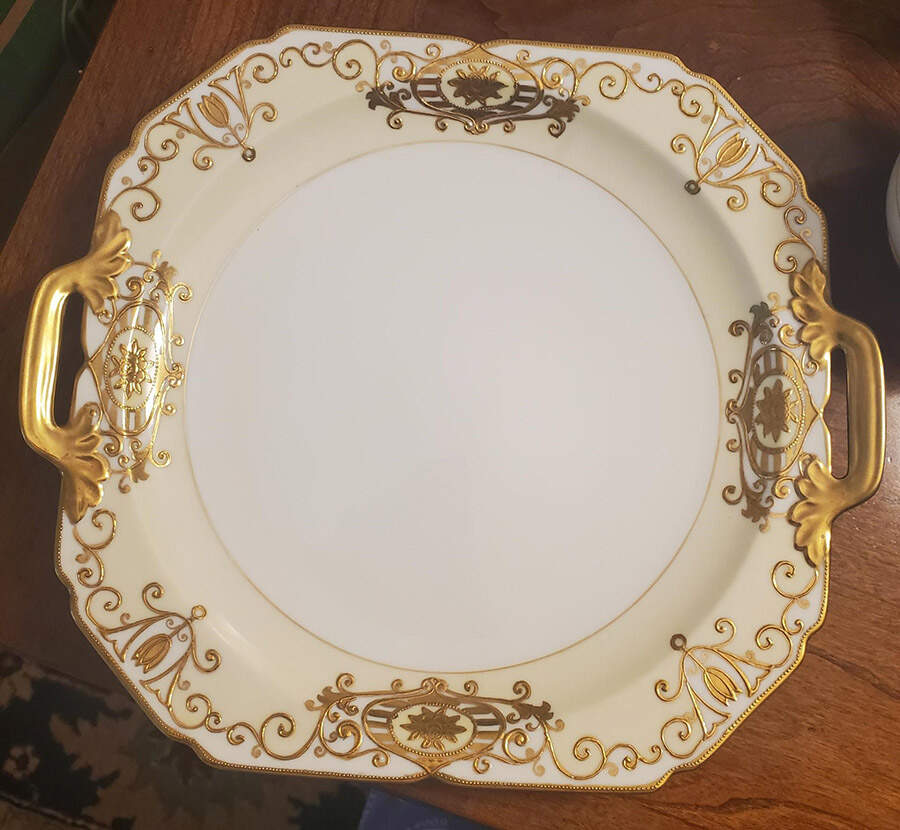 175 Square Cake Plate by Noritake-1