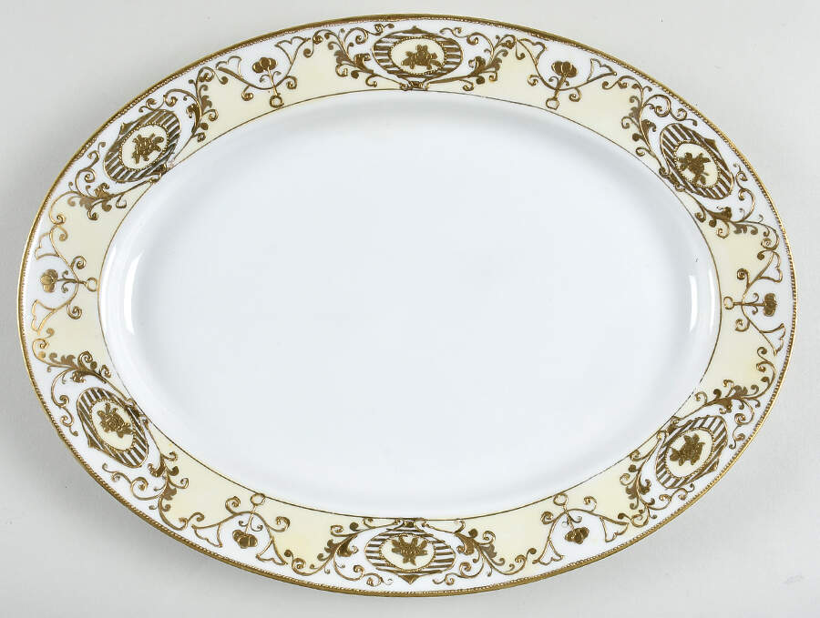 175 14" Oval Serving Platter by Noritake-1