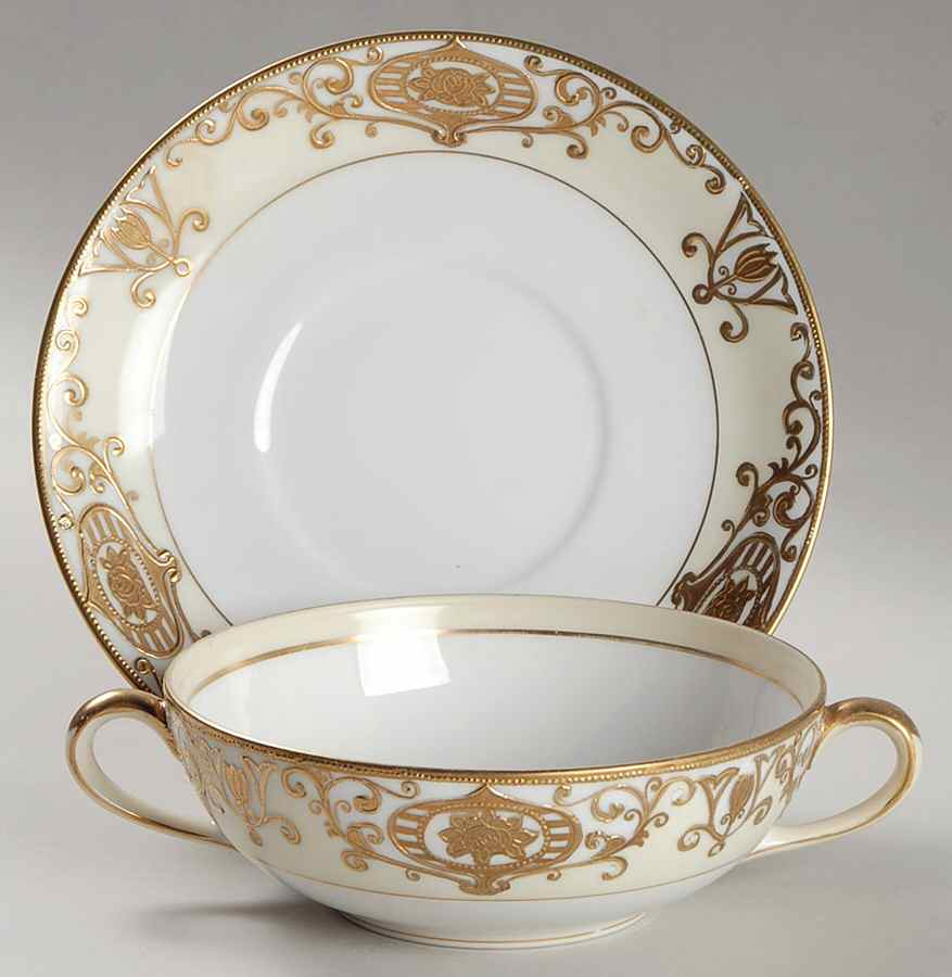 175 Flat Cream Soup & Saucer Set by Noritake-1