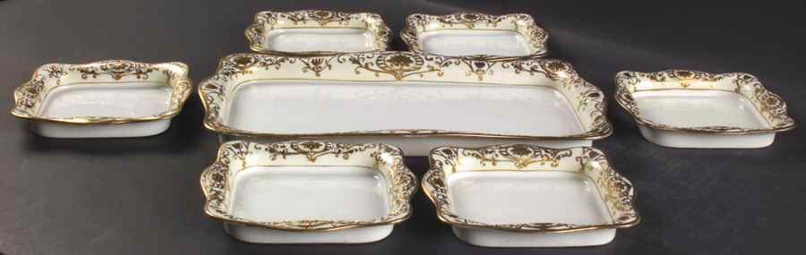 175 7 Piece Ice Cream Set by Noritake-1
