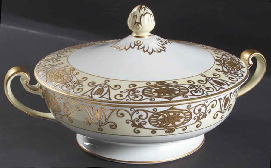 175 Round Covered Vegetable by Noritake-1