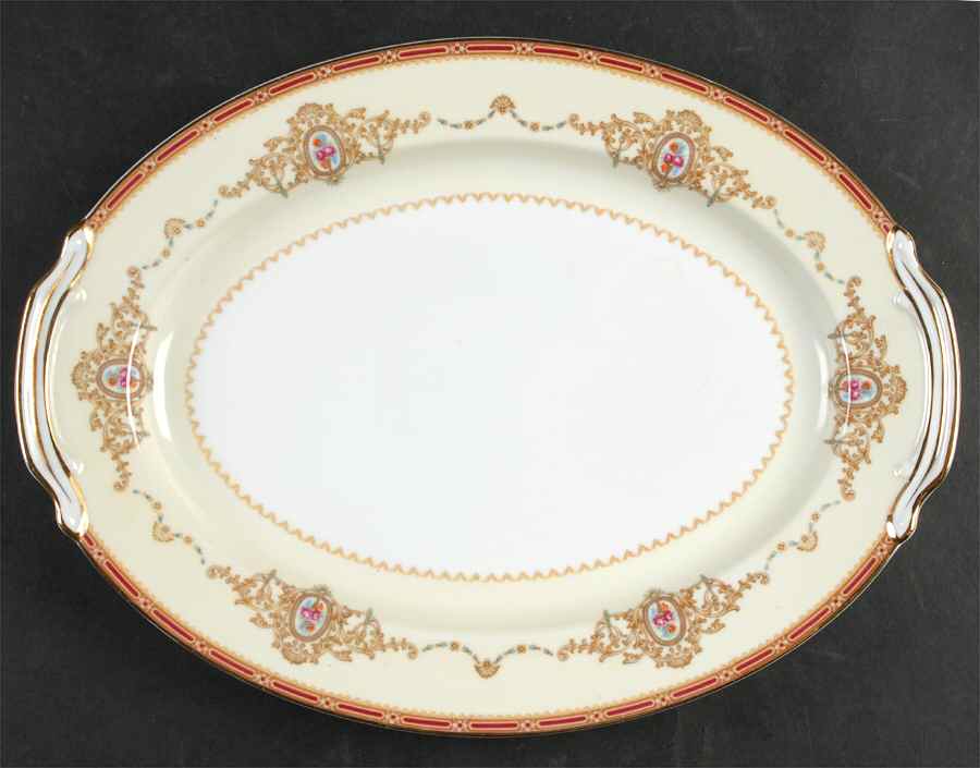 1802 13" Oval Serving Platter by Noritake-1