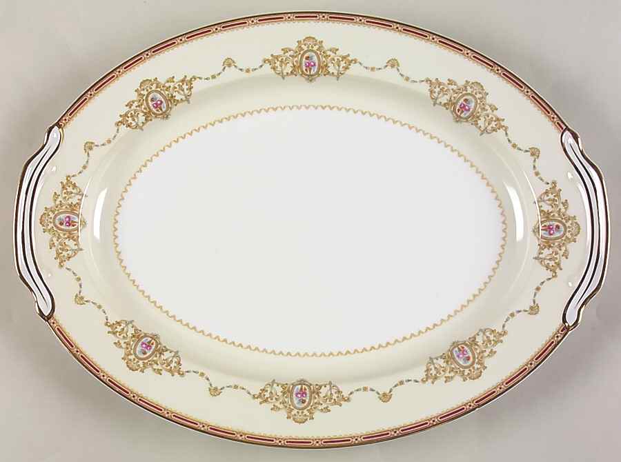 1802 16" Oval Serving Platter by Noritake-1